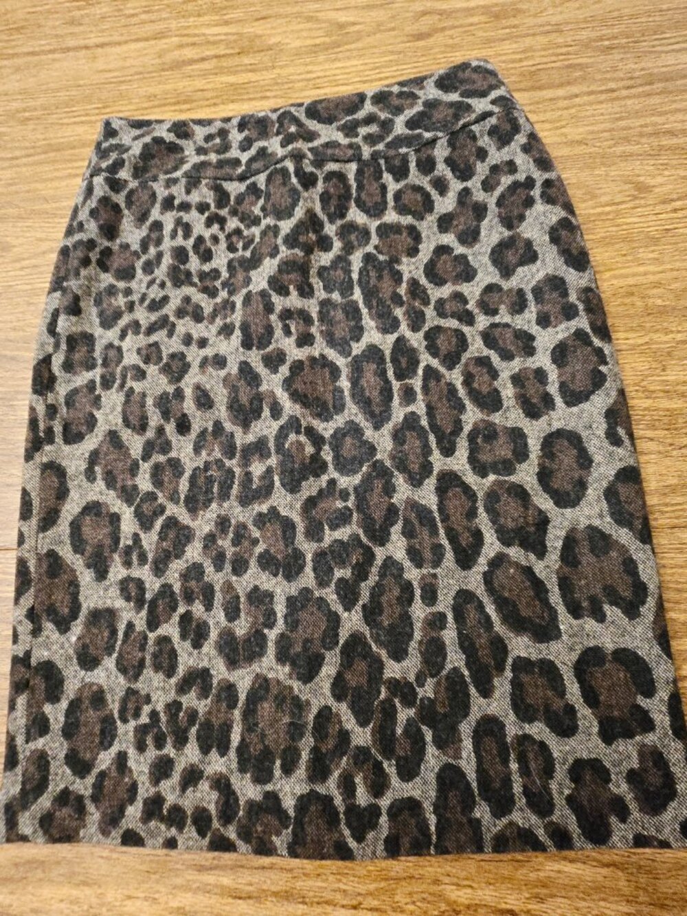 RAFAELLA STUDIO Women's Brown/Tan Animal Print Lined Pencil Skirt - Size 6 NWT